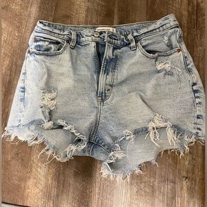Abercrombie Distressed Shorts